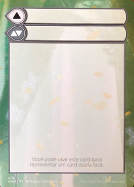 Substituto Cards Dupla Face Modais #5 / Double-Faced Card Placeholder #5