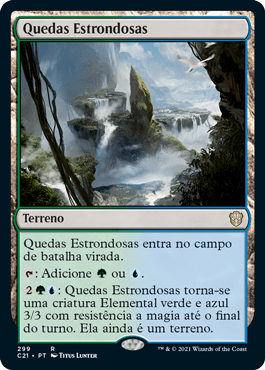 Quedas Estrondosas / Lumbering Falls
