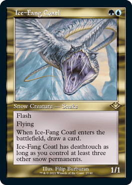 Coatl Presa-de-gelo / Ice-Fang Coatl