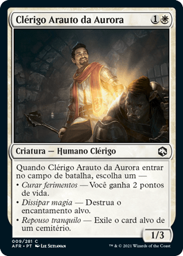 Clérigo Arauto da Aurora / Dawnbringer Cleric