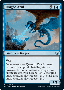 Dragão Azul / Blue Dragon