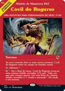 Covil do Bugurso / Den of the Bugbear