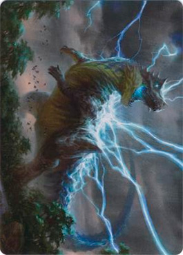 Thrasta, Rugido da Tempestade #41 (Art Card) / Thrasta, Tempests Roar #41 (Art Card)