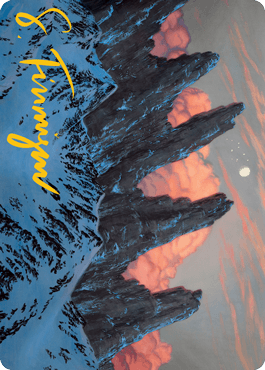 Montanha #275 (Art Card com Assinatura) / Mountain #275 (Art Card with Signature)