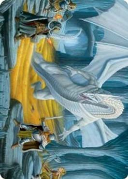 Caverna do Dragão Gélido (Art Card) / Cave of the Frost Dragon (Art Card)