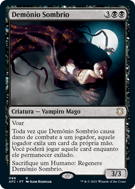 Demônio Sombrio / Fiend of the Shadows