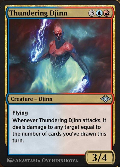 Gênio Trovejante / Thundering Djinn