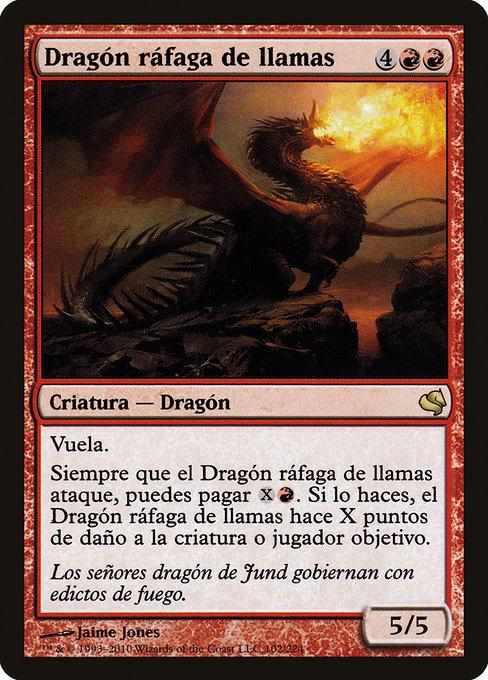Dragão da Explosão Flamejante / Flameblast Dragon