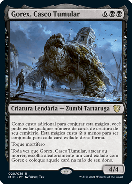 Gorex, Casco Tumular / Gorex, the Tombshell