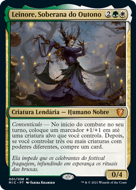 Leinore, Soberana do Outono (Display Commander) / Leinore, Autumn Sovereign (Display Commander)