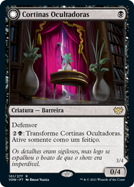 Cortinas Ocultadoras / Concealing Curtains