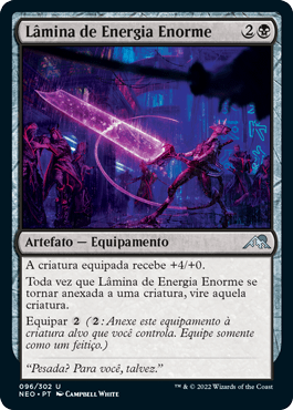 Lâmina de Energia Enorme / Enormous Energy Blade