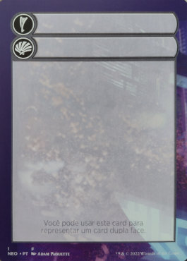 Substituto Cards Dupla Face Modais #1 / Double-Faced Card Placeholder #1