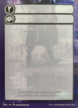 Substituto Cards Dupla Face Modais #7 / Double-Faced Card Placeholder #7