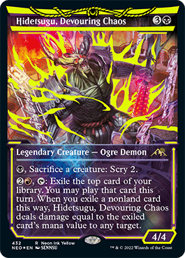Hidetsugu, Caos Devorador (#432) / Hidetsugu, Devouring Chaos (#432)