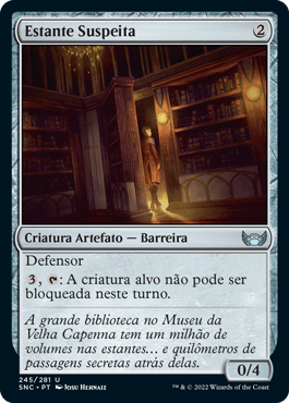 Estante Suspeita / Suspicious Bookcase