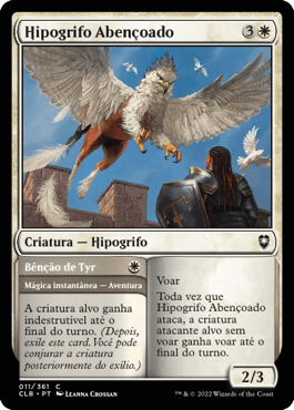 Hipogrifo Abençoado // Benção de Tyr / Blessed Hippogriff // Tyr's Blessing   Bazar Digitt@l Loja Online de Card Games, HQs, Graphic Novels, Livros e  Jogos - Compre Agora na Bazar Digit@ll.