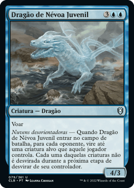 Dragão de Névoa Juvenil / Juvenile Mist Dragon
