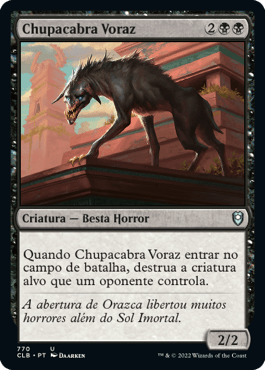 Chupacabra Voraz / Ravenous Chupacabra