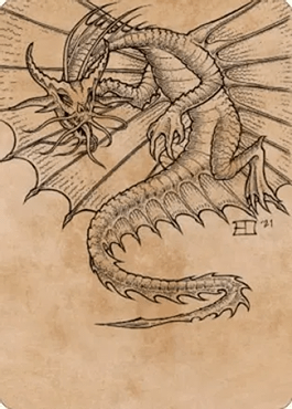 Dragão de Ouro Ancião #44 (Art Card)