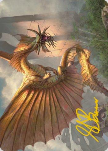 Dragão de Latão Ancião #2 (Art Card com Assinatura) / Ancient