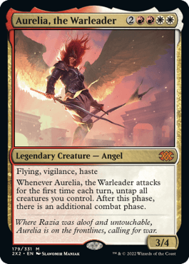 Aurélia, Líder de Guerra / Aurelia, the Warleader
