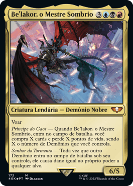 Belakor, o Mestre Sombrio / Belakor, the Dark Master