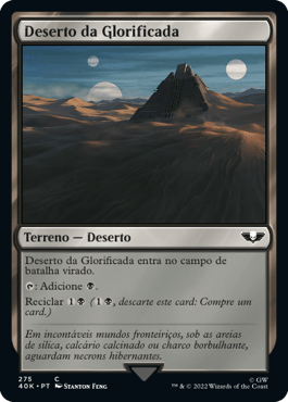 Deserto da Glorificada / Desert of the Glorified