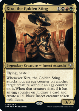Xira, the Golden Sting  Magic: The Gathering: Cartas Avulsas