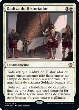 Dádiva do Historiador / Historians Boon