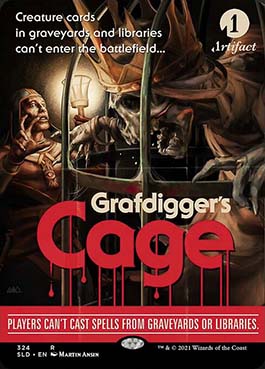 Jaula do Escavador de Túmulos / Grafdiggers Cage