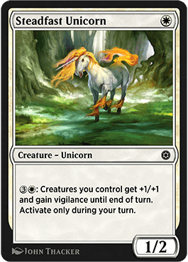 Unicórnio Inabalável / Steadfast Unicorn