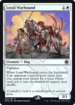 Cão de Guerra Leal / Loyal Warhound