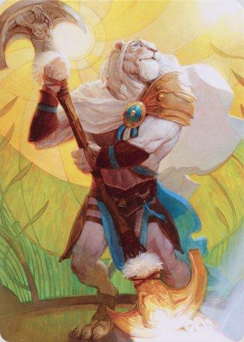 Ajani, Agente Adormecido (Art Card)