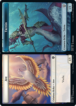 Ave 1/1 (#02) // Tritão 1/1 / Bird 1/1 (#02) // Merfolk 1/1