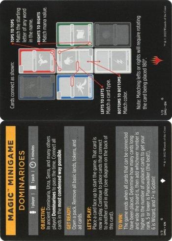 Magic Minigame: Dominarioes