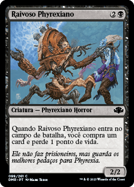 Raivoso Phyrexiano / Phyrexian Rager
