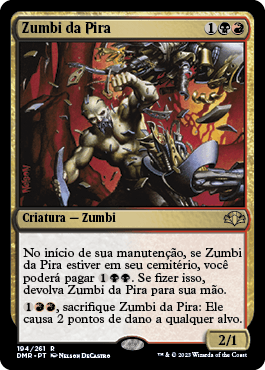 Zumbi da Pira / Pyre Zombie
