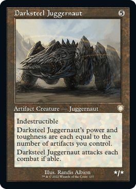 Juggernaut de Aço Negro / Darksteel Juggernaut