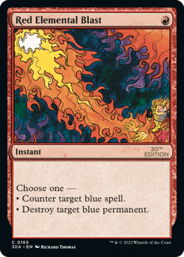 Explosão Elemental do Vermelho / Red Elemental Blast