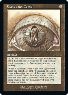マジック：ザ・ギャザリング MTG Cyclopean Tomb LEB Inked Cyclopean Tomb | Busca de Cartas | LigaMagic