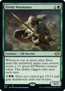 Mestre de Guerra Elfo / Elvish Warmaster