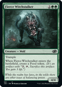 Farejador de Bruxa Ferino / Fierce Witchstalker