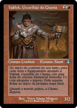 Valduk, Guardião da Chama / Valduk, Keeper of the Flame