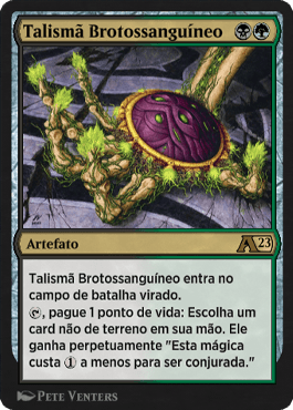 Talismã Brotossanguíneo / Bloodsprout Talisman