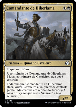 Comandante de Hiberlama / Wintermoor Commander