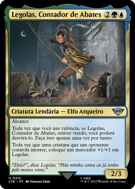 Legolas, Contador de Abates / Legolas, Counter of Kills