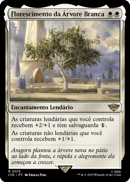 Florescimento da Árvore Branca / Flowering of the White Tree