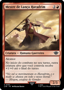 Mestre de Lança Haradrim / Haradrim Spearmaster
