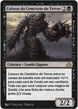 Colosso do Cemitério do Terror / Diregraf Colossus
